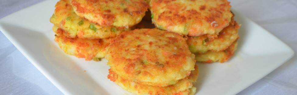 Cheesy Mashed Potato and Carrot Pancakes. Cheesy Mashed Potato and Carrot Pancakes.