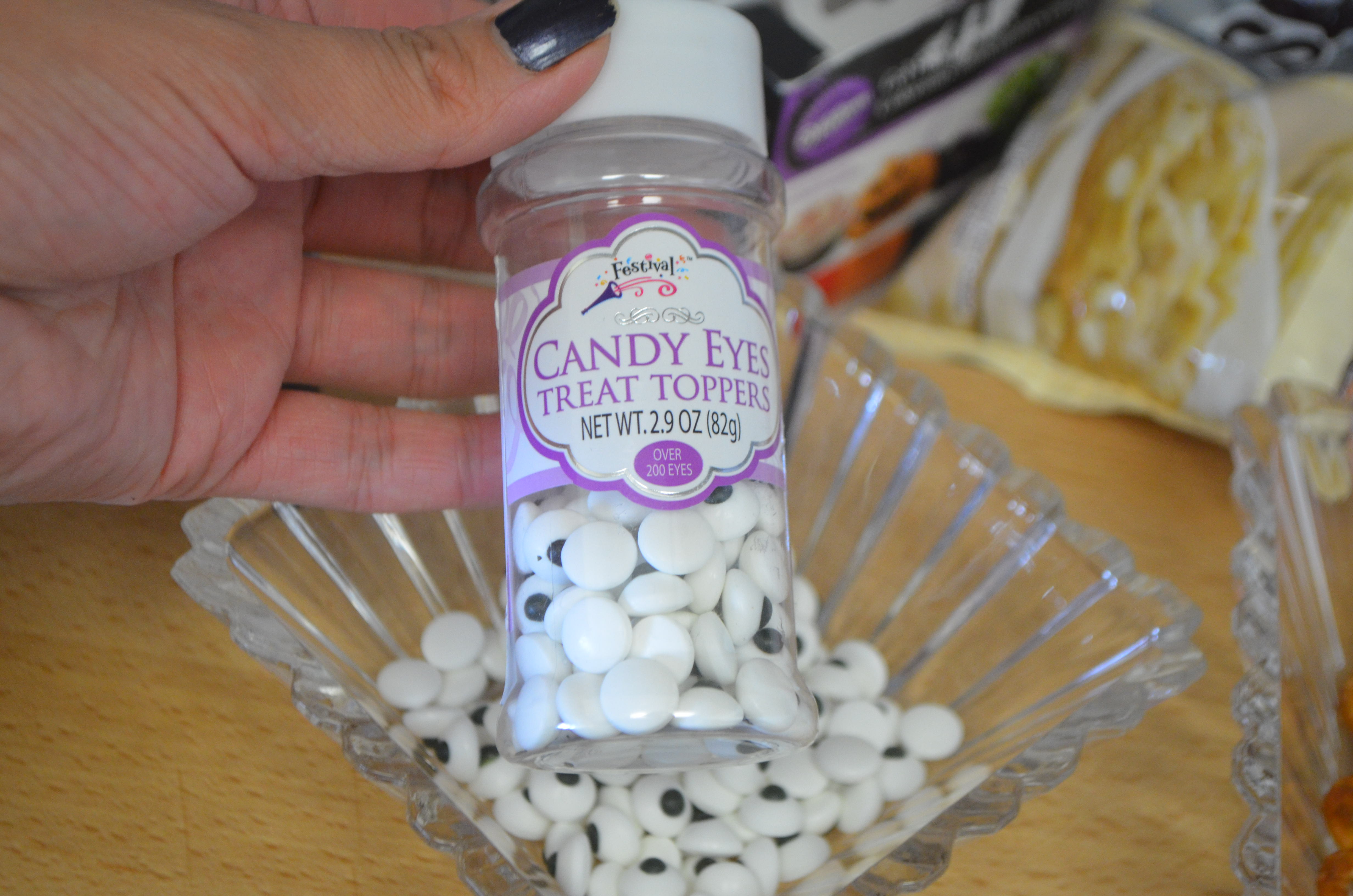 Festival Candy Eyes Treat Toppers - 2.9 Oz