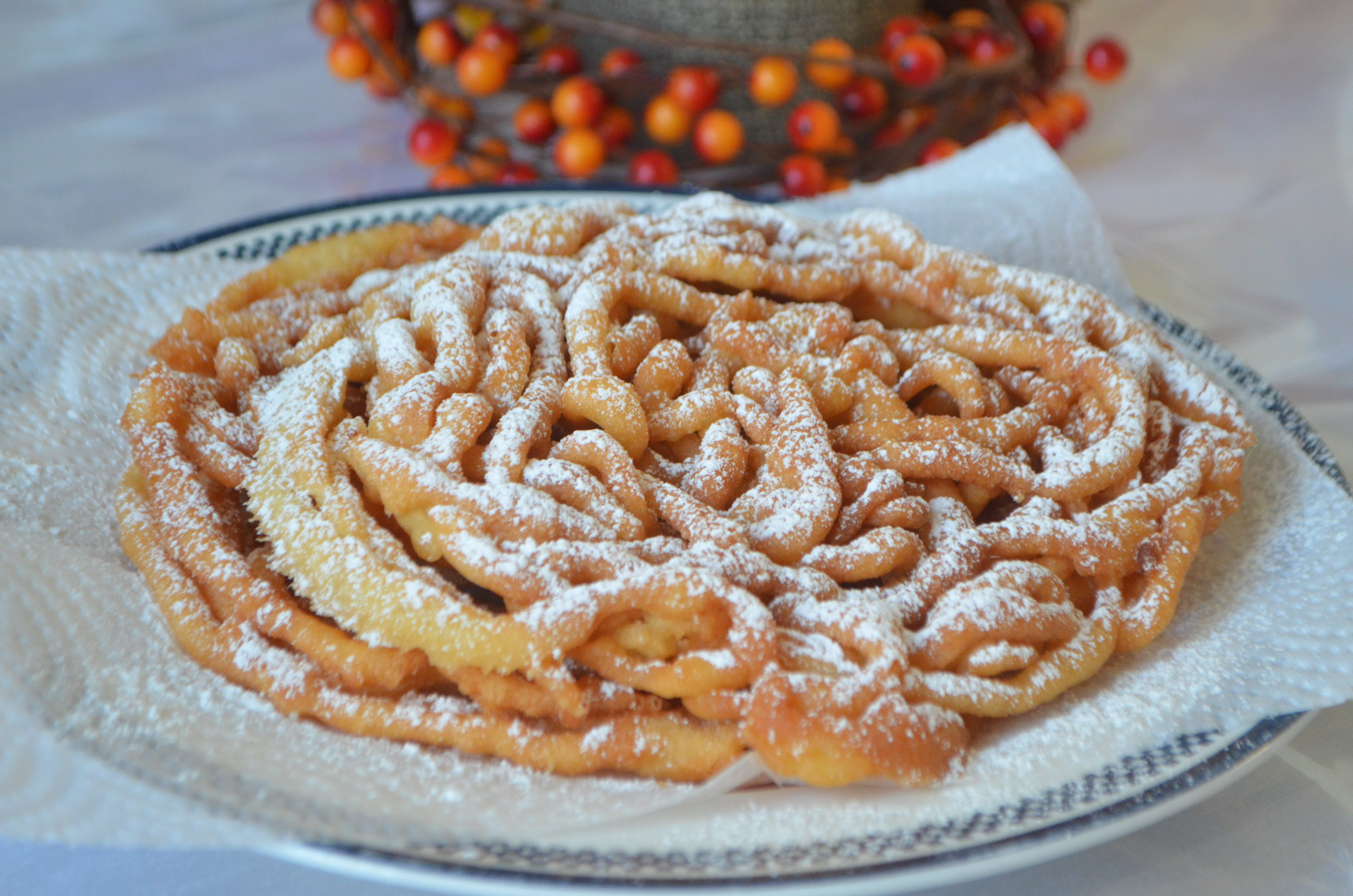 Homemade Funnel Cake - Altaa's Kitchen